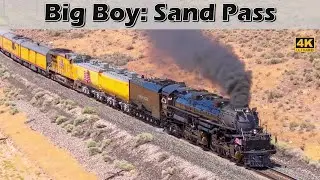 Big Boy 4014 LONG Pace at Sand Pass NV (4K) | July 9, 2024