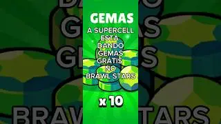 A SUPERCELL ESTA DANDO GEMAS GRATIS NO BRAWL STARS!!