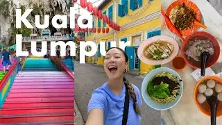 KUALA LUMPUR vlog 🇲🇾 PT. I (w/ prices!) | Batu Caves, Little India, and so much GOOD Malaysian food!