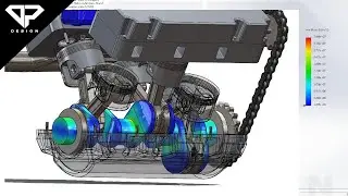 Solidworks Simulation : Bonded & Contact Local Interaction Assembly | FEA | DP DESIGN