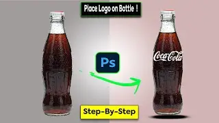 Photoshop Tutorial: How to Place a Logo on a Bottle