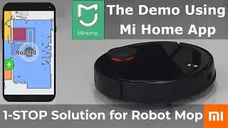 Mi Robot Vacuum Mop P | All feautures explained | Complete Demo Using Mi Home App