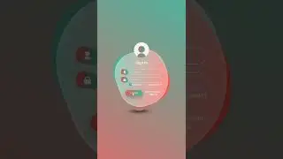 Modern login form Using HTML CSS |#loginpage #webdevelopment #frontend #shorts #shortvideo #ytshorts