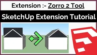 How To Use Zorro 2 Plugin In SketchUp || Hindi