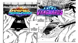 Anime Vanguards Vs Anime Defenders