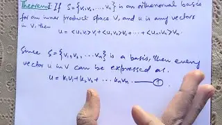 Concept Of Orthonormal Bases (With Examples) And Why We Need To Find Orthonormal Bases (Explained)