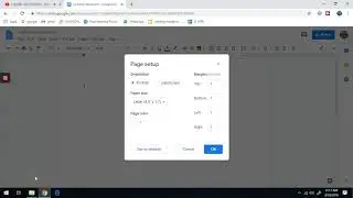 How To Change Page Orientation  in Google Docs from Portrait To Landscape