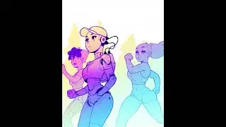 Roxy, Belle and Blu jogging