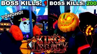 Collecting EVERY Halloween Item In Roblox King Legacy... Here's What Happened!