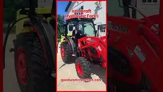 You may not NEED these, but they sure are nice. #tractors #palletforks