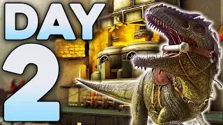 Moving Into Our Extinction Cave and Taming GIGAS 4 Hours Into Wipe! - ARK PvP