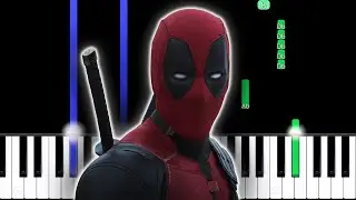 Deadpool Bye Bye Bye NSYNC | Piano Tutorial