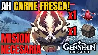 AH CARNE FRESCA! | 🚨MISION NECESARIA🚨 | ESPINA DRAGON 4.6 ACTUALIZADO | GENSHIN IMPACT