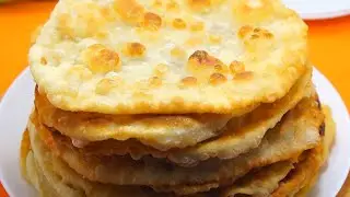 Быстрые лепешки на сковороде — Очень вкусные и быстрые лепешки на минеральной воде