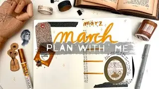 Plan with me for MARCH 2023 • Bullet Journal Set Up