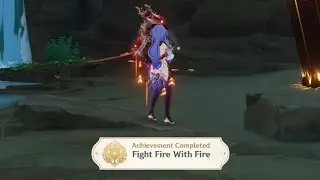 Genshin Impact v2.0 : Fight Fire with Fire Achievement
