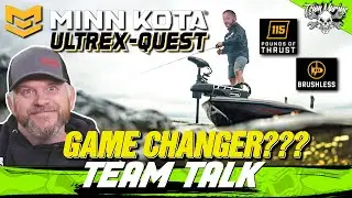 MINNKOTA ULTREX-QUEST TROLLING MOTOR // FIRST LOOK! (WOW!)