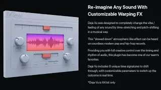 Cymatics - Deja Vu Fx Plugin | Free Download | Free Fx Plugin