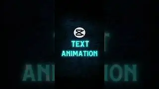 Capcut | Text Animation Tutorial 💀🔥 | #shorts #tutorial