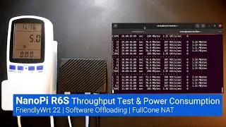 NanoPi R6S - 2.35Gbps Throughput with only 5W of Power Consumption