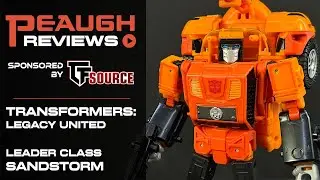 Video Review: Transformers Legacy United - Leader Class SANDSTORM