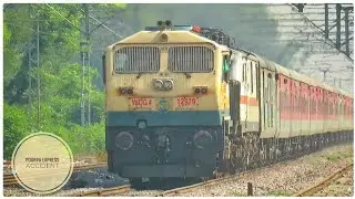 Poorva Express Accident : Route Diverted Rajdhani with EMD Monsters || Indian Railways