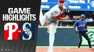 Phillies vs. Mariners Game Highlights (8/2/24) | MLB Highlights