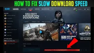 How to Fix Modern Warfare & Warzone Slow Download Speed PC