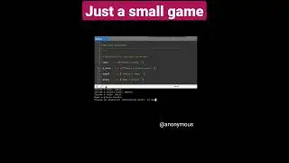 Let's try this fun game | Python hands-on | Practice Days | Basic Coding #viral #shorts #ashortaday