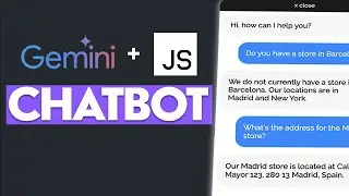 Build a Chatbot with Gemini API using HTML, CSS & JavaScript only