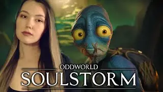 👽 ODDWORLD SOULSTORM - НАЧАЛО (1) 👽 Обзор и Полное прохождение на русском Стрим
