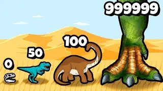 ЭВОЛЮЦИЯ СИЛЫ ДИНОЗАВРА, МАКСИМАЛЬНЫЙ УРОВЕНЬ! | Dino Domination