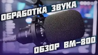 КАК ОБРАБОТАТЬ ЗВУК МИКРОФОНА BM-800?