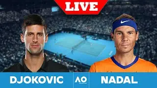 Novak Djokovic vs Rafael Nadal LIVE AUSTRALIAN OPEN FINALS #nadal #djokovic #atp