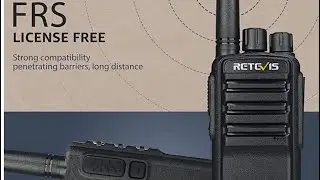 Retevis NR10 Two Way Radios- Utilizing the FRS Channels