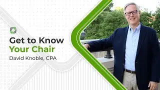 Get to know you Chair, David Knoble!