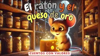 🐭✨ El Ratón y el Queso de Oro 🧀| Cuentos infantiles | Cuentos para dormir en español