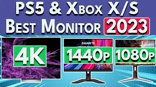 🎮 Best Monitor PS5 / Xbox Series X & S 2023 | 1080p, 1440p, 4K. Best Monitor for Xbox Series X / S