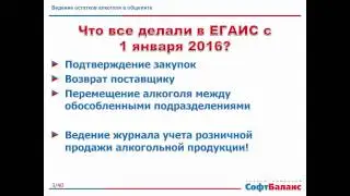 Вебинар: Ведение остатков в ЕГАИС с помощью Трактиръ: Back-Office