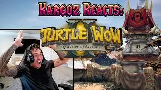 Kargoz Reacts to EPIC Turtle WoW 2.0 Unreal Engine Trailer | Classic+ Hype!