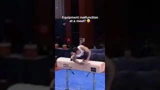 Equipment malfunction is scary 😬 