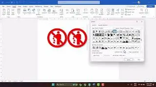 Litter 🚮 Symbol in MS Word | Litter in Bin Sign in MS WORD