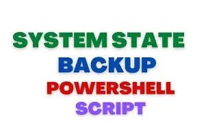 System State Backup windows Server 2022 | Active Directory Backup