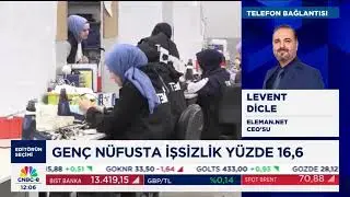 Levent Dicle | Eleman.net CEO | CNBC-E 10.09.2024 | TÜİK Verileri