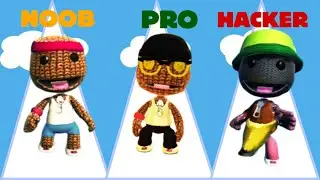 NOOB vs PRO vs HACKER - Sackboy !