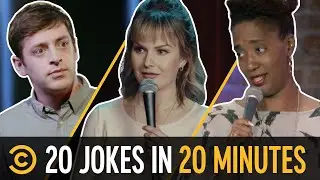 “I Think Skinny People and Fat People Can Coexist” - 20 Jokes in 20 Minutes