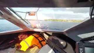 Крейсер и расход  mercury 90 2t на Finnsport 490