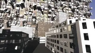 INCEPTION - CITY BENDING EFFECT - CINEMA 4D (citykit plugin)