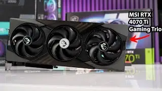 MSI RTX 5070 Ti Gaming Trio PC Build! 🤯 Ryzen 9800X3D + Gameplay Benchmarks!