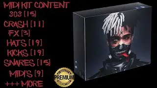 Download Trap Drum Kit 2021 | XXXTENTACION, Lil Pump Sample pack Download + Midi Kit